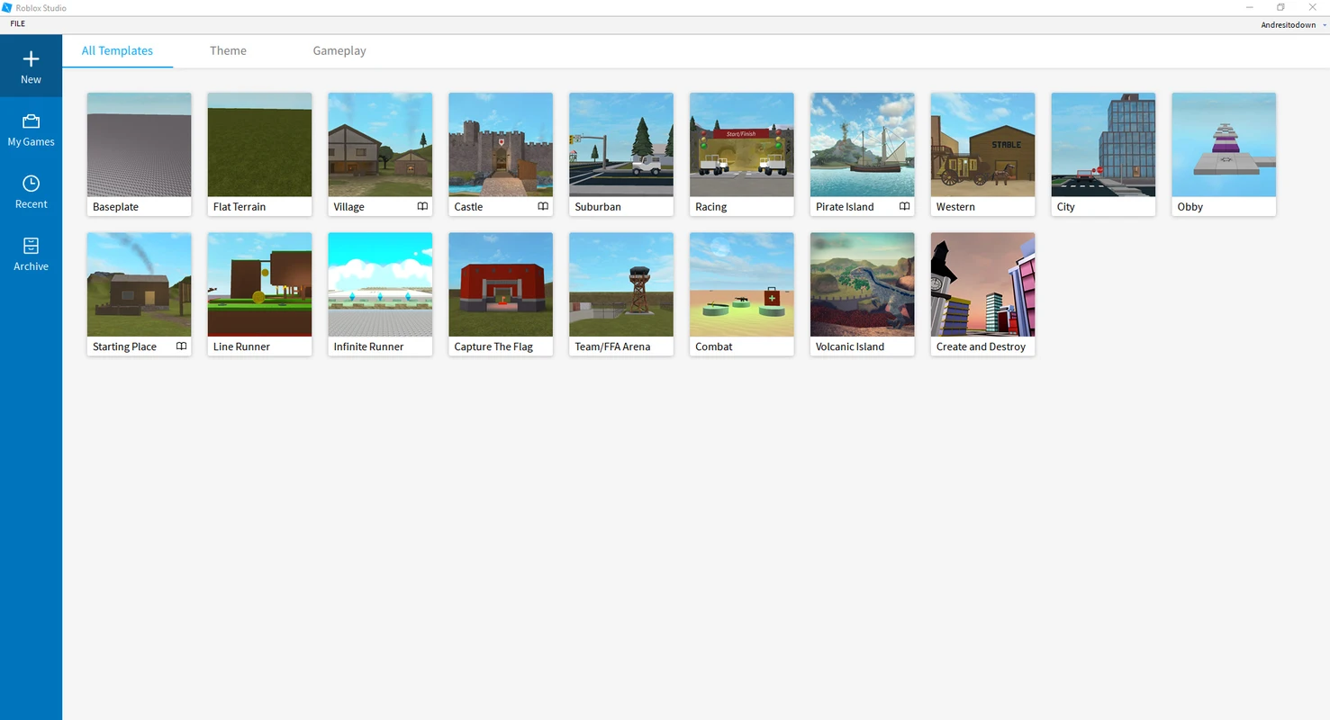 Roblox Studio terrain and lighting screenshot